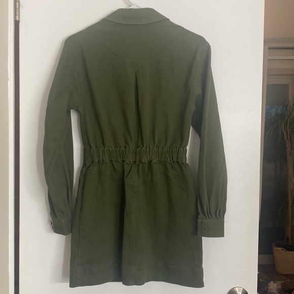 NWT…Steve Madden new with tags size 6 green denim dress - Picture 5 of 5